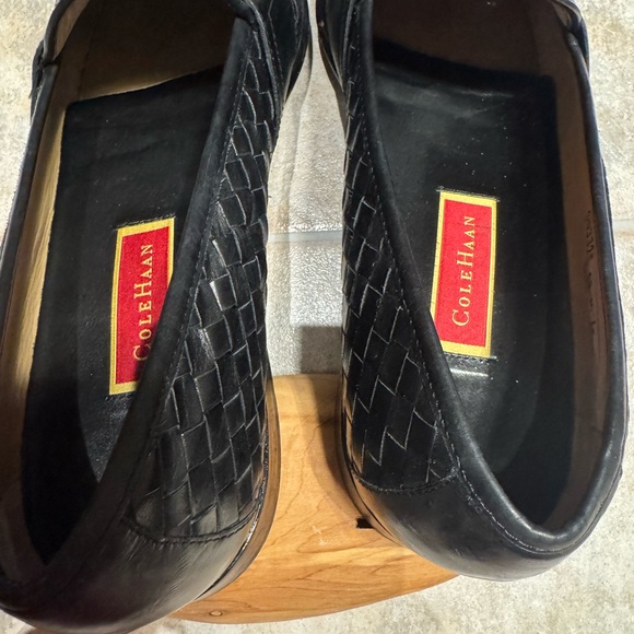 Men’s Black Leather Cole Haan shoes - Picture 3 of 5